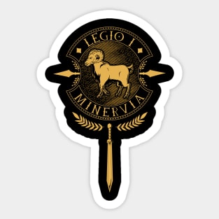 Legio I Minervia - Roman Legion Sticker